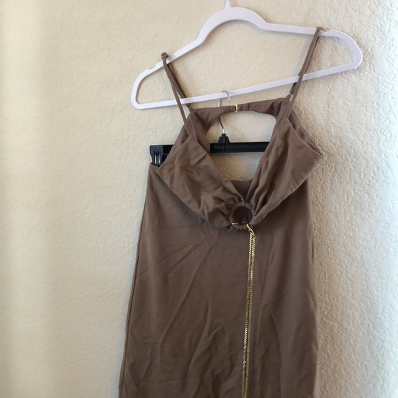 Dundas Jade Maxi Dress in Sand - Picture 12 of 13